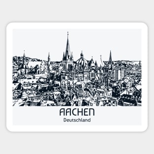 Aachen - Deutschland Magnet